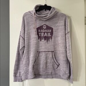 Ragnar‎ Trail Logo Cowl Neck Sweatshirt size XL